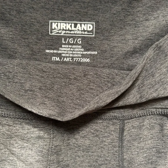 Kirkland Signature Gray Hoodie - Picture 2 of 3